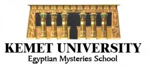 Kemet University Mysteries School Logo wide